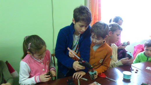 zdobení šišek 2014